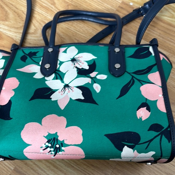 Kate Spade Green Floral Women's Bag - Picture 4 of 6